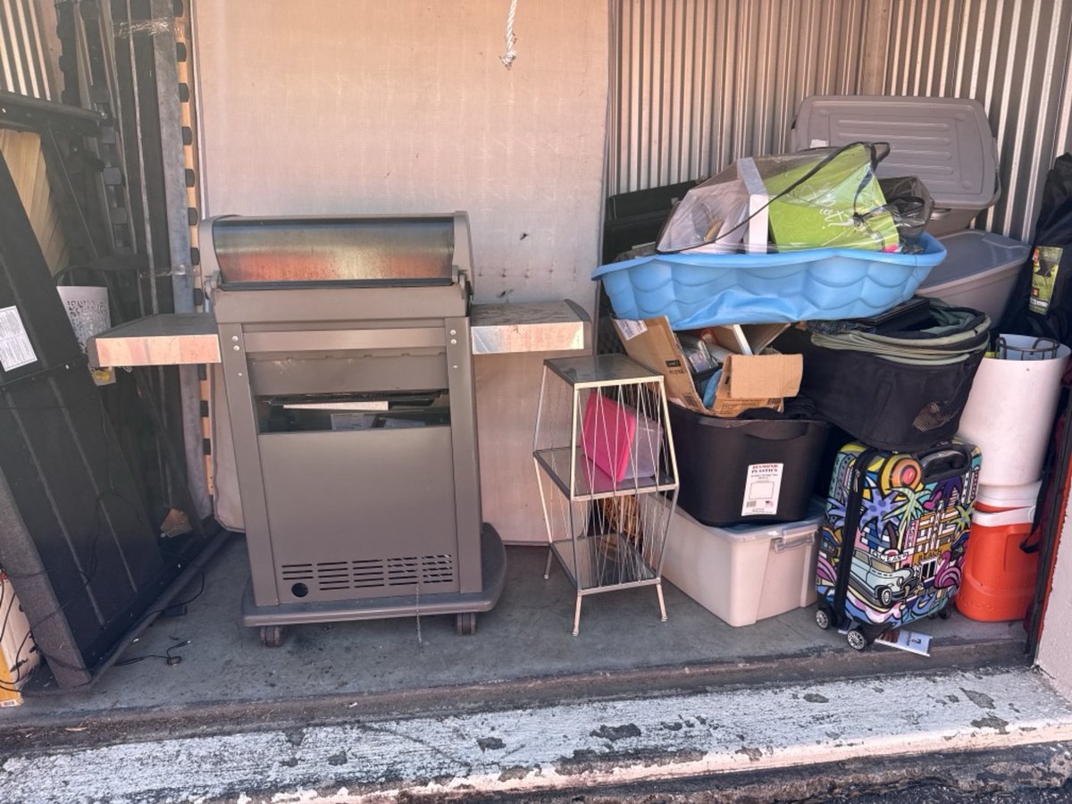 5 x 10 storage unit in Raleigh, NC