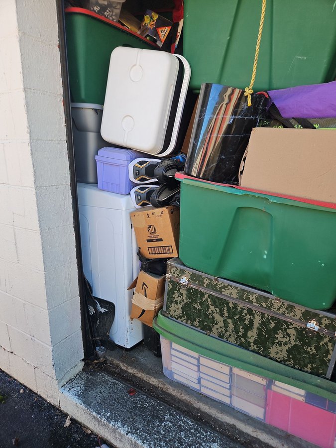 10 x 10 storage unit in Raleigh, NC