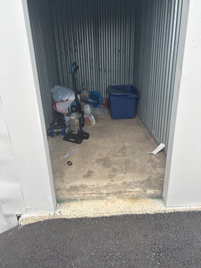 5 x 10 storage unit in Reading, PA