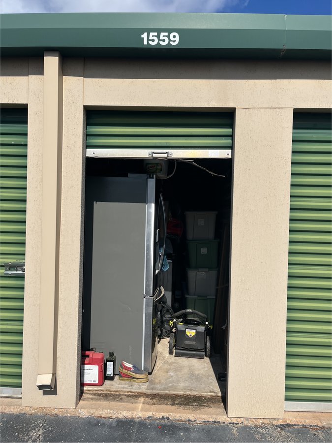 5 x 15 storage unit in Edmond, OK
