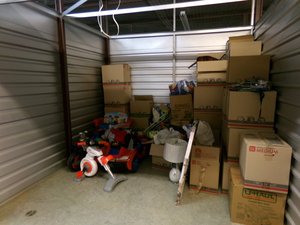 10 x 10 storage unit in Lawrenceville, GA