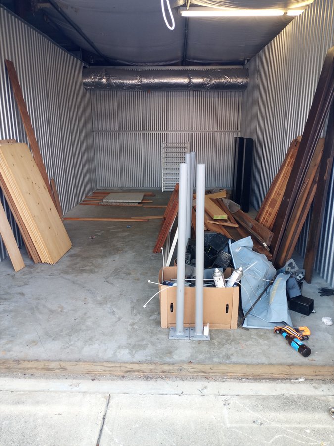 10 x 20 storage unit in Milledgeville, GA