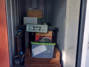5 x 10 storage unit in Milledgeville, GA