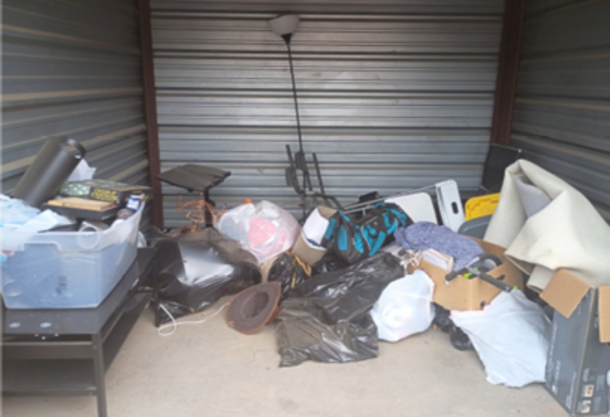 10 x 10 storage unit in Wichita Falls, TX