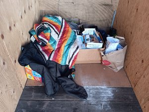 4 x 8 storage unit in Clearlake, CA