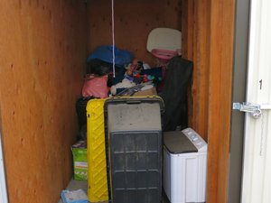 5 x 10 storage unit in Bakersfield, CA