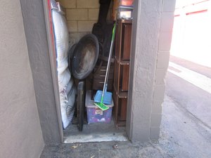 5 x 5 storage unit in San Marcos, CA