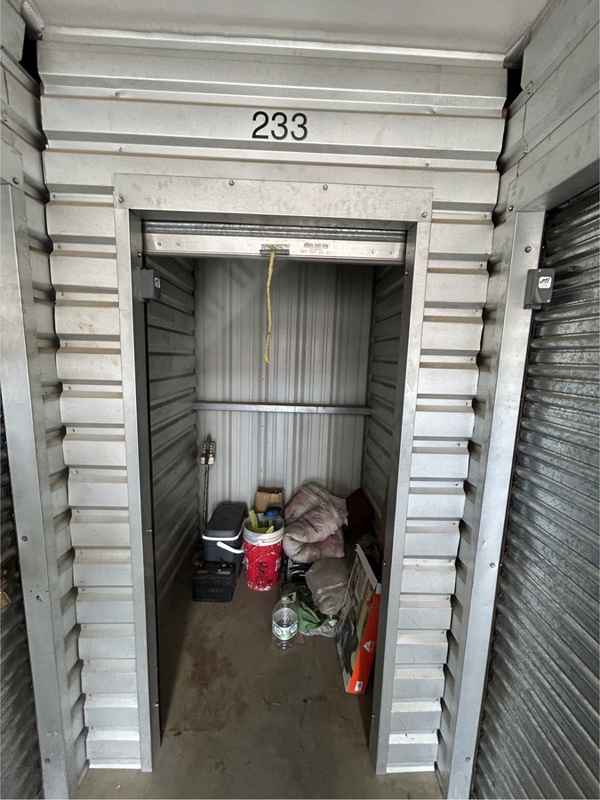 5 x 5 storage unit in Prescott Valley, AZ