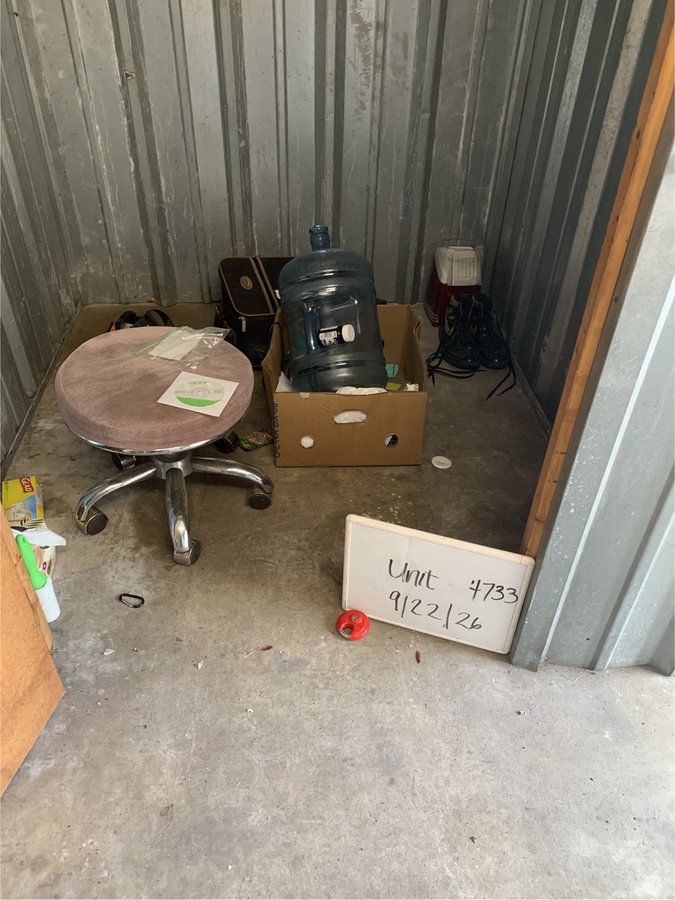 5 x 5 storage unit in Orlando, FL