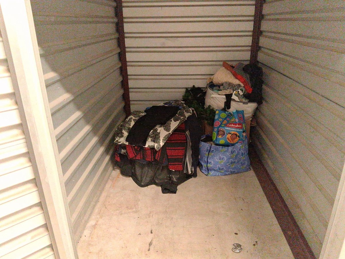 5 x 7 storage unit in San Antonio, TX