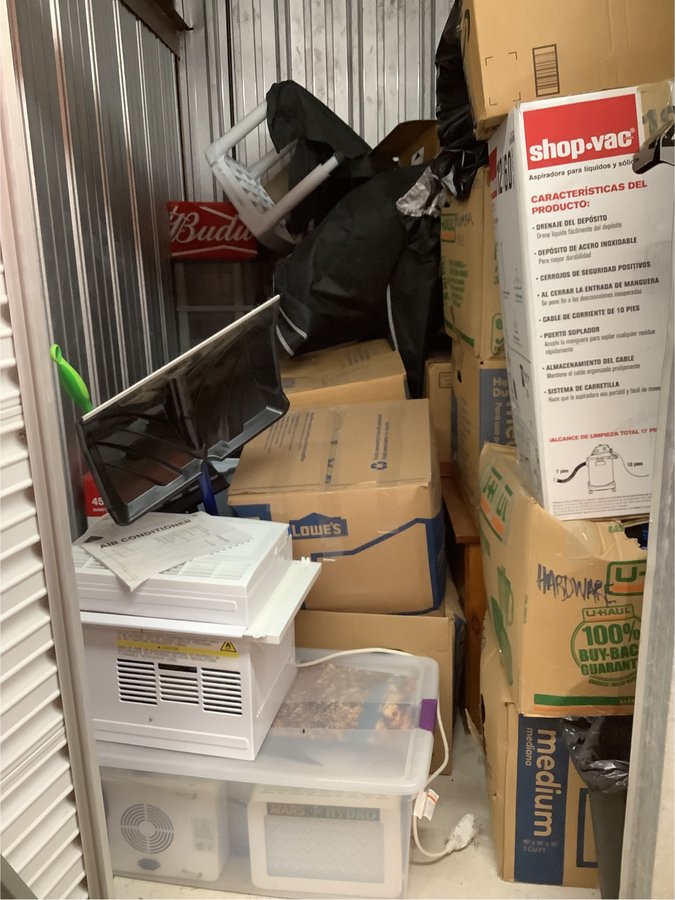 5 x 10 storage unit in Hanover, MA