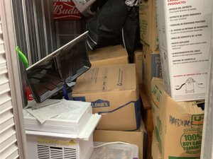 5 x 10 storage unit in Hanover, MA