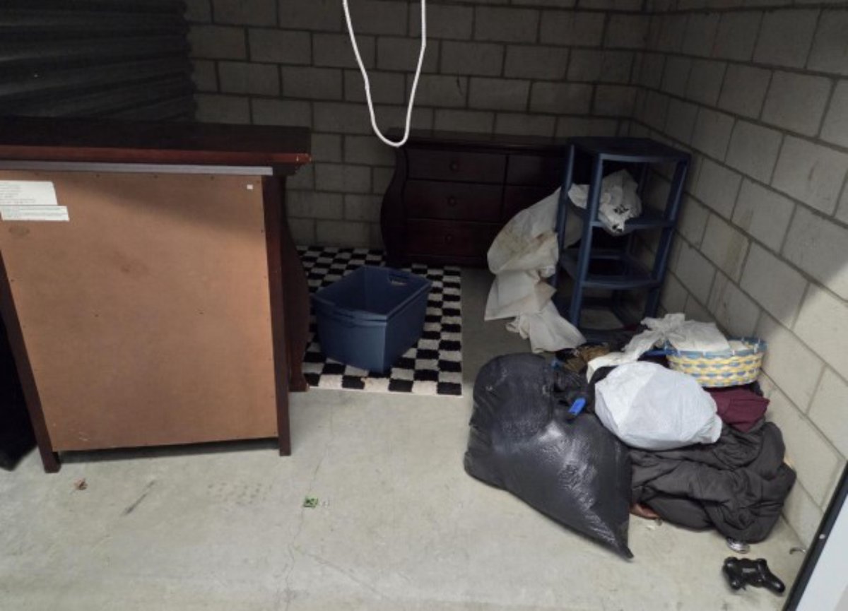 10 x 10 storage unit in Escondido, CA