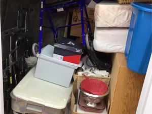 10 x 10 storage unit in Abington, MA