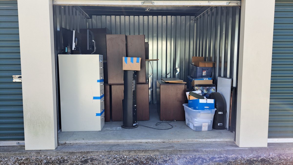 10 x 10 storage unit in Wendell, NC
