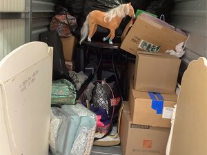 5 x 10 storage unit in Abington, MA