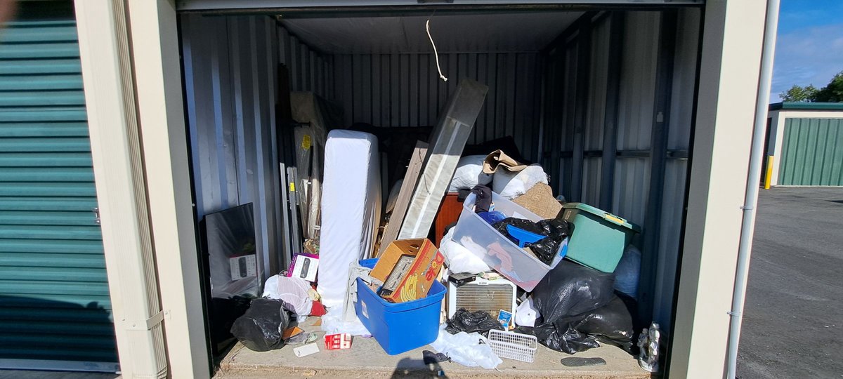 10 x 10 storage unit in Wendell, NC