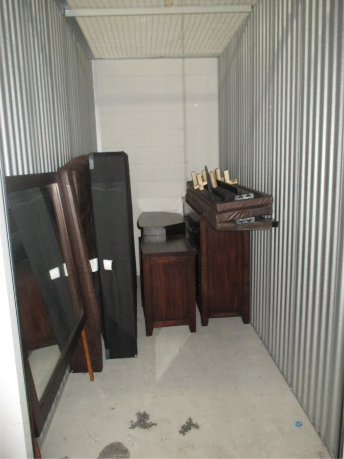 5 x 12 storage unit in Sanford, FL