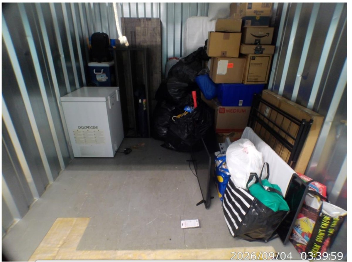 10 x 10 storage unit in Paterson, NJ
