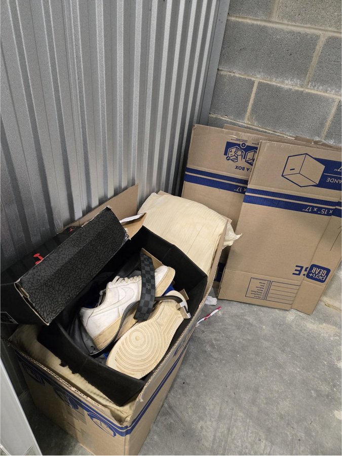 5 x 5 storage unit in Wake Forest, NC
