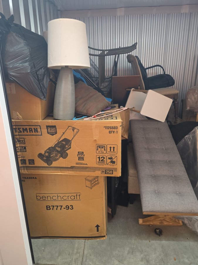 10 x 10 storage unit in Raleigh, NC