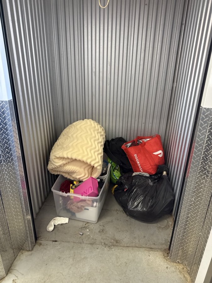 3 x 5 storage unit in Raleigh, NC