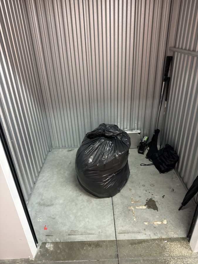 5 x 5 storage unit in Raleigh, NC