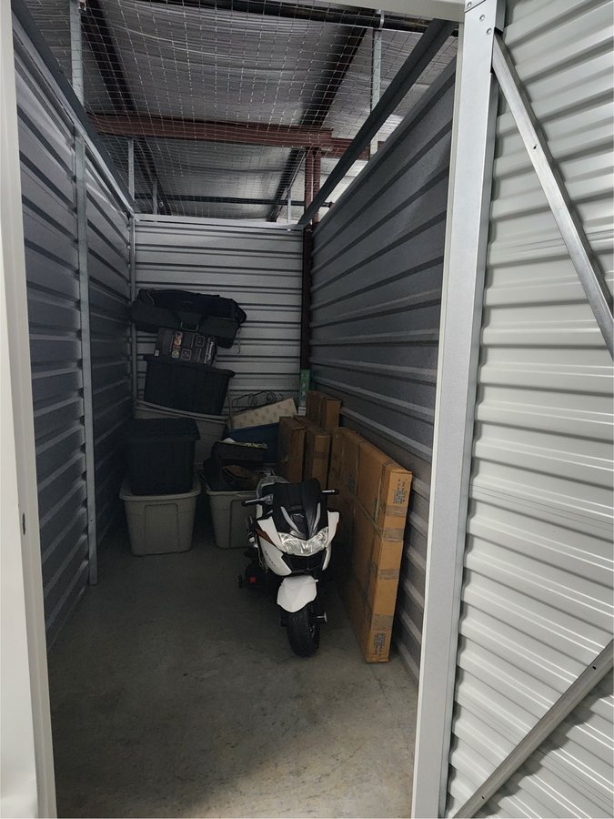 5 x 10 storage unit in Mint Hill, NC