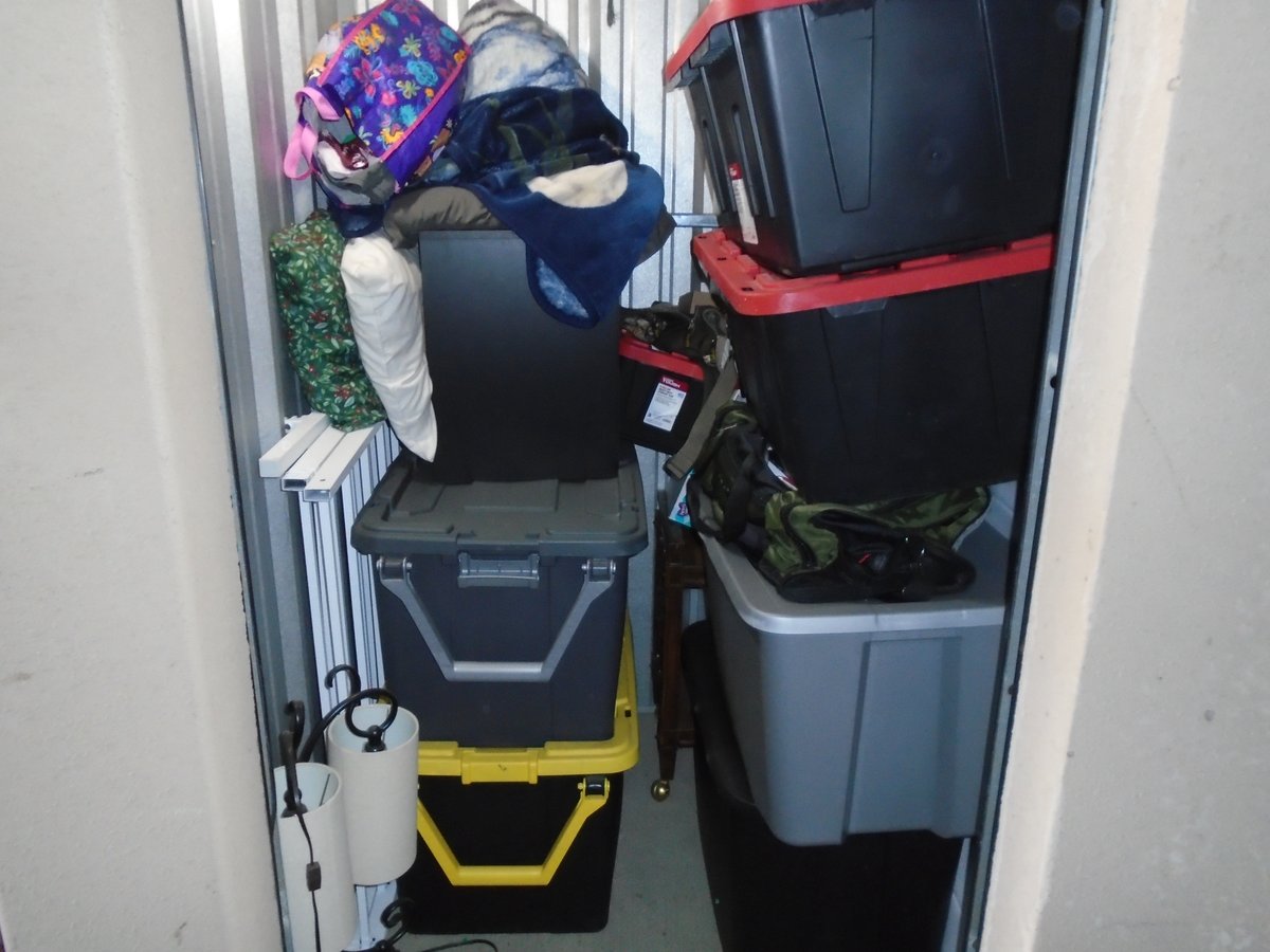 5 x 5 storage unit in Spokane, WA