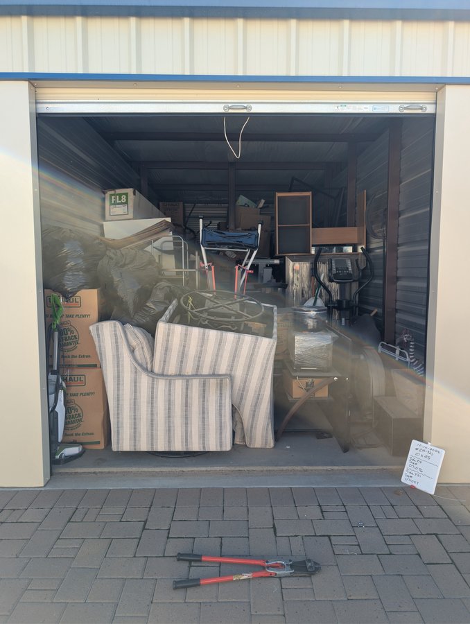 10 x 25 storage unit in Prescott, AZ