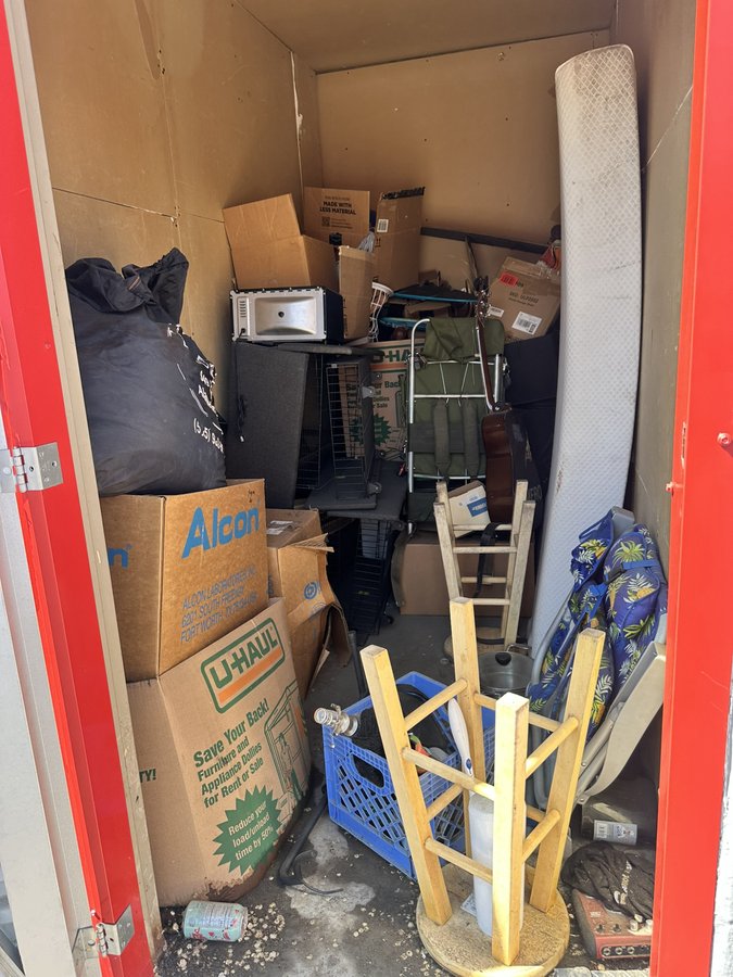 5 x 10 storage unit in Santa Fe, NM