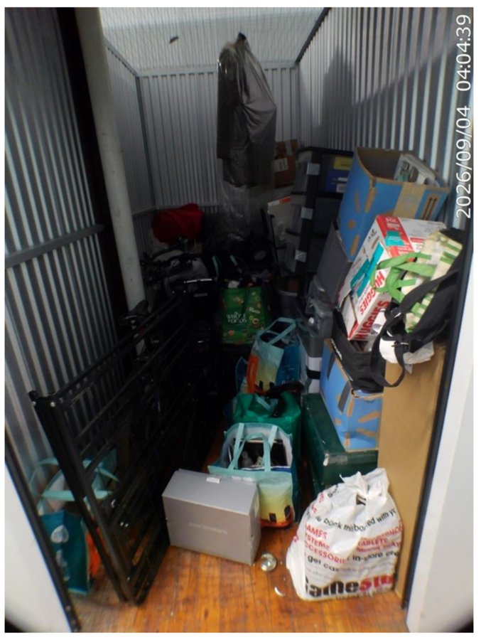 5 x 10 storage unit in Paterson, NJ