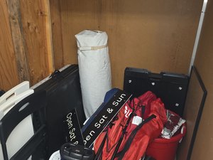 5 x 5 storage unit in Emeryville, CA