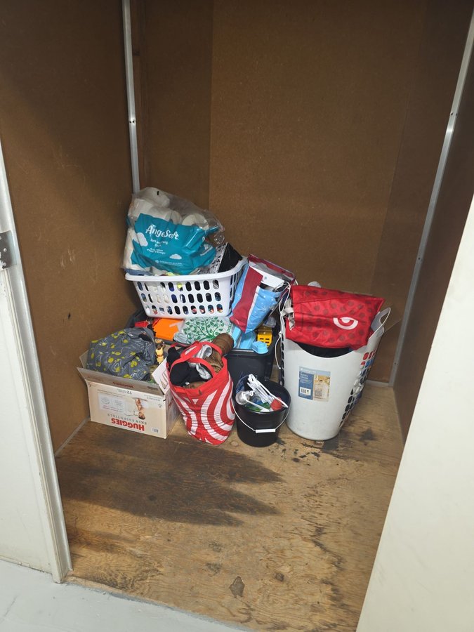 5 x 5 storage unit in Alameda, CA