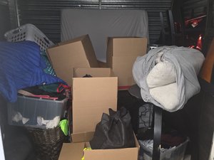 10 x 10 storage unit in San Pablo, CA