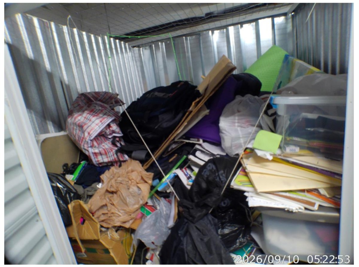 5 x 5 storage unit in Paterson, NJ