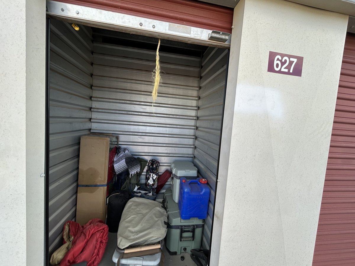 5 x 5 storage unit in Prescott Valley, AZ