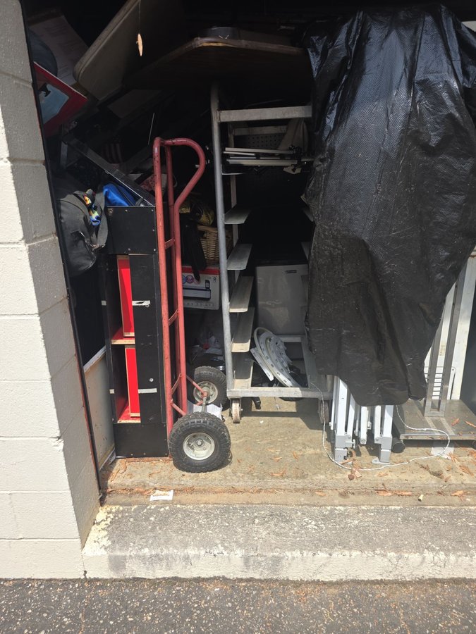10 x 10 storage unit in Raleigh, NC