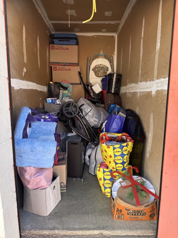 5 x 10 storage unit in Raleigh, NC