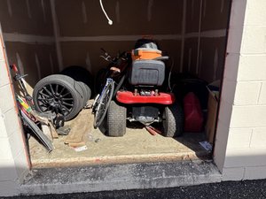 10 x 10 storage unit in Raleigh, NC