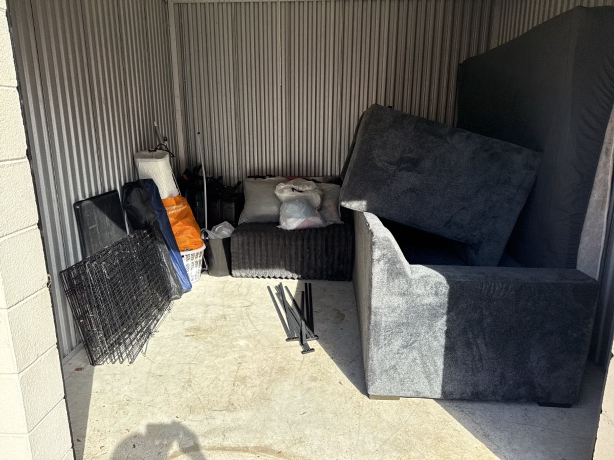 10 x 10 storage unit in Raleigh, NC