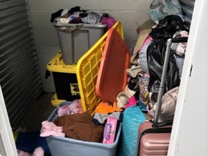 5 x 5 storage unit in Charlotte, NC