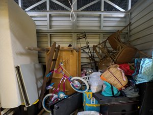 10 x 5 storage unit in Charlotte, NC