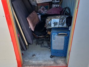 10 x 10 storage unit in Raleigh, NC