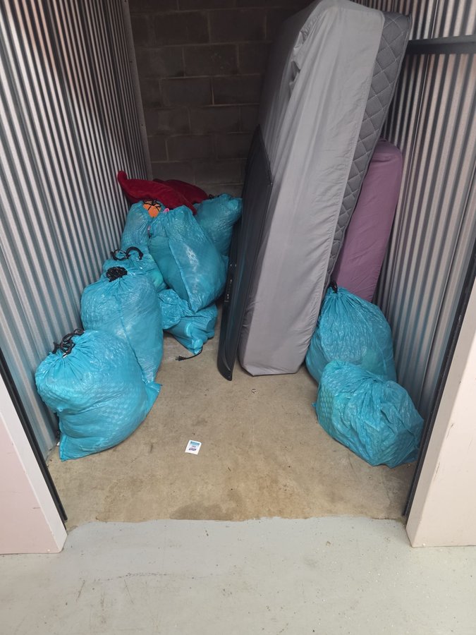 5 x 10 storage unit in Raleigh, NC