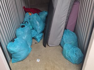 5 x 10 storage unit in Raleigh, NC