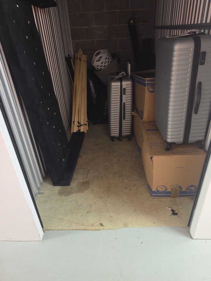 5 x 10 storage unit in Raleigh, NC