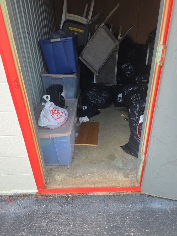 10 x 10 storage unit in Raleigh, NC
