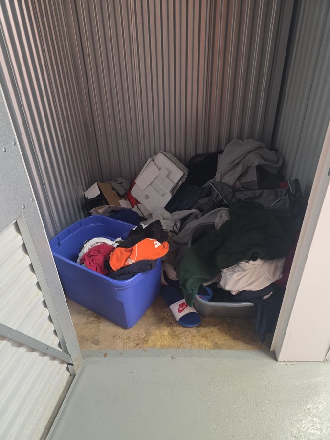 5 x 5 storage unit in Raleigh, NC