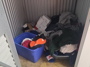 5 x 5 storage unit in Raleigh, NC